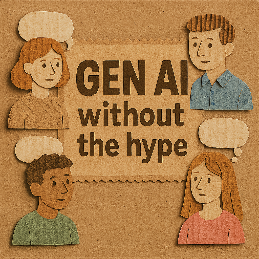 Exploring Gen AI the right way without the hype