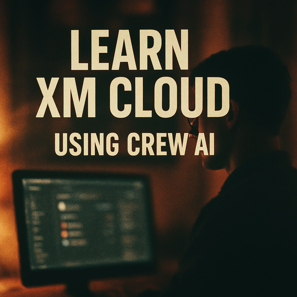 XM Cloud Certification Learner using AI Agents